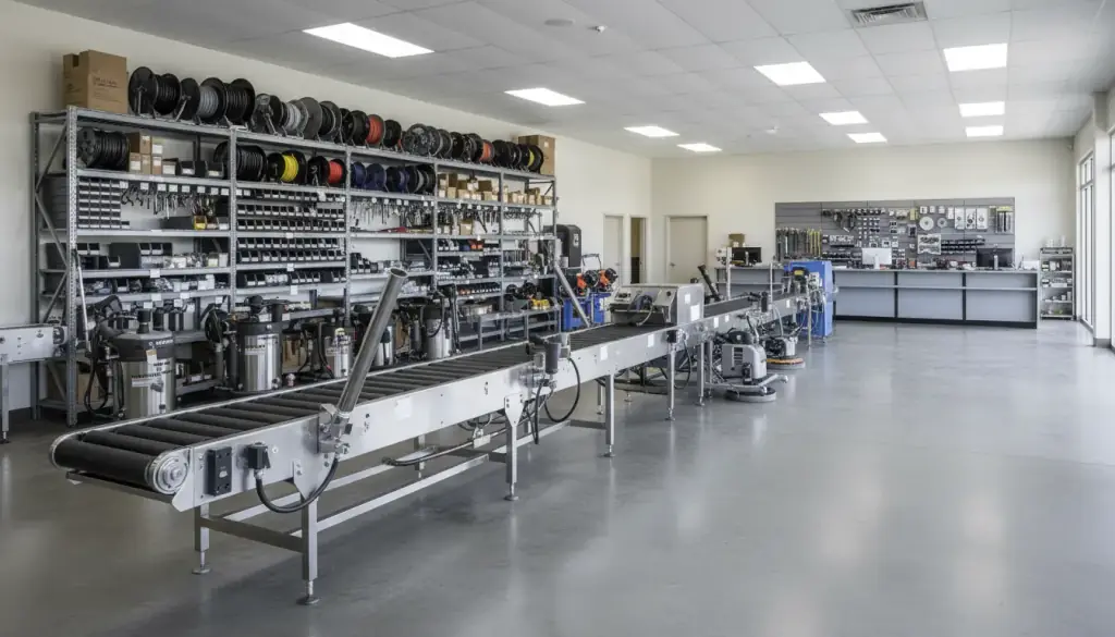 Parts & equipment counter