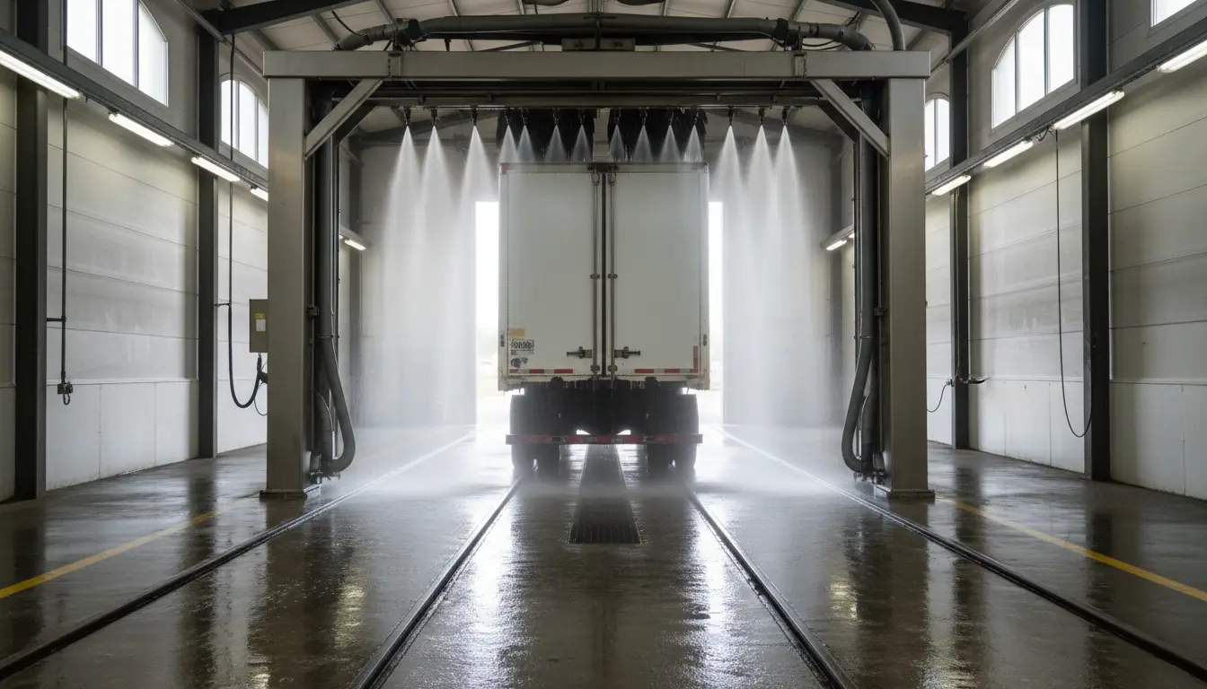 Truck wash systems